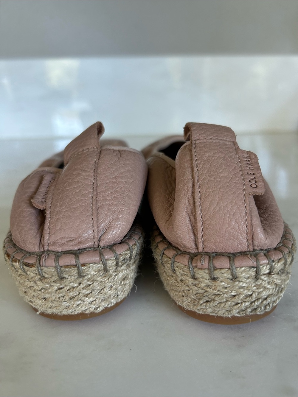 Cole Haan Cloudfeel Espadrille Slip On Flats Ballet Slipper Pink Size 7.5 - Picture 8 of 16